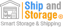 ship and storage logo